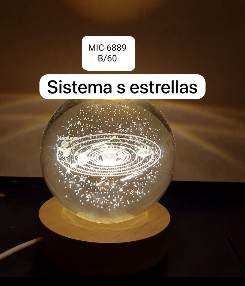 Lampara Saturno, Sistema Solar,Galaxia
