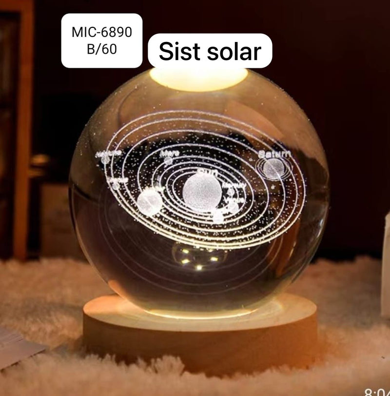 Lampara Saturno, Sistema Solar,Galaxia