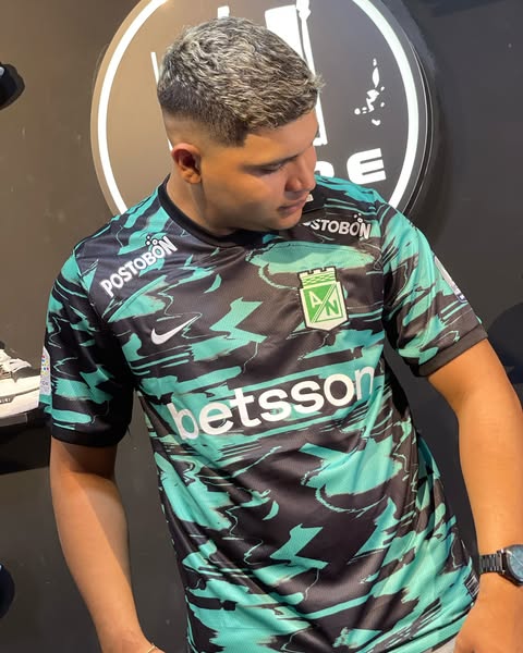 CAMISA ATLETICONACIONAL VISITANTE NEGRA