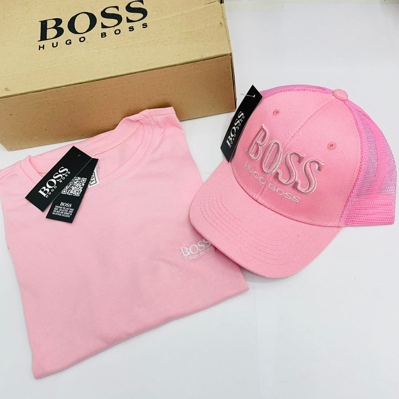 COMBO CAMISETA + GORRA HUGO BOSS
