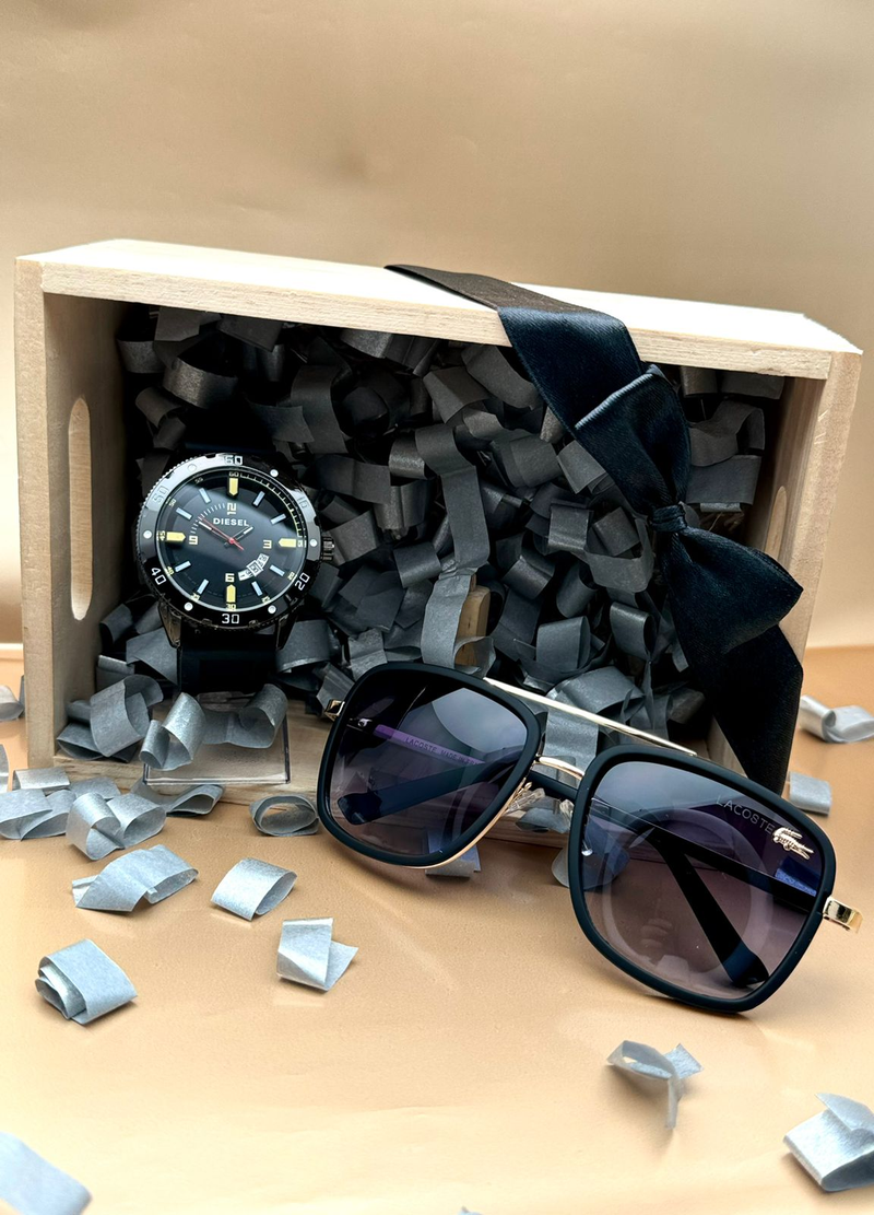 COMBO DE LUJO RELOJ + GAFAS