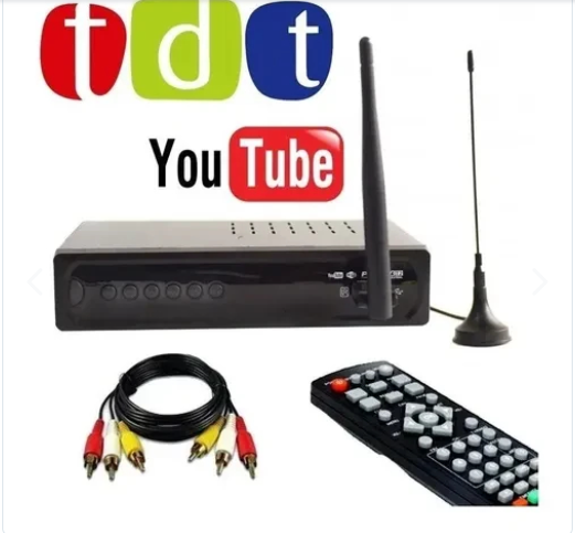 Decodificador Tdt Con Wifi+ Antena +cont