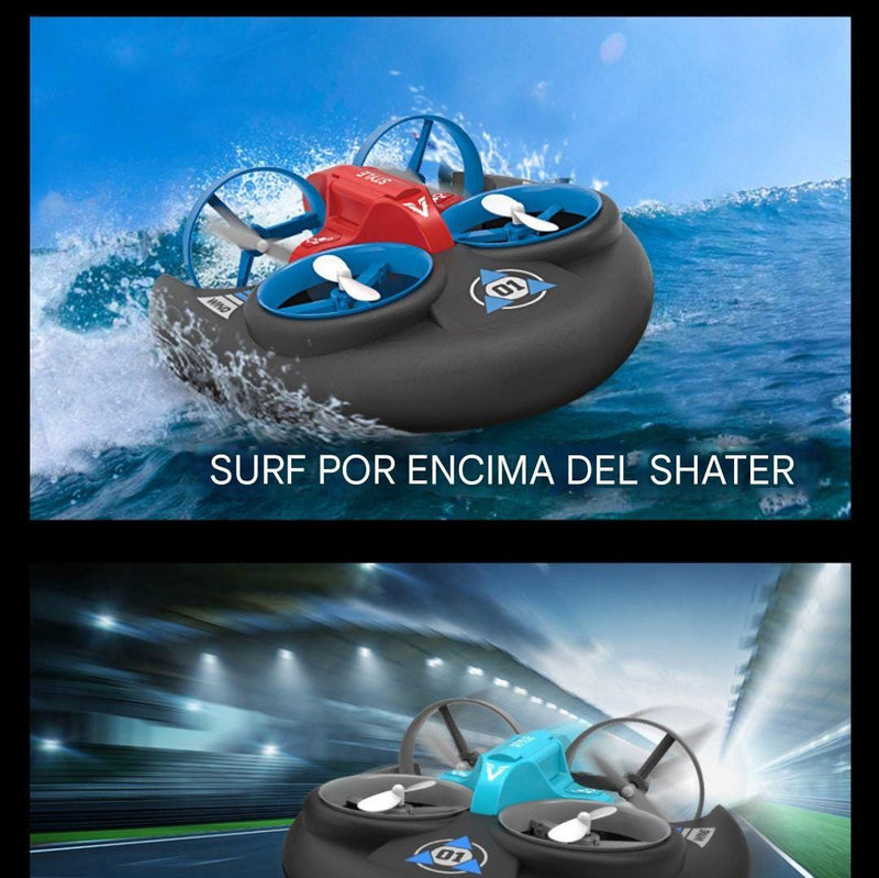 Mini Dron Aerodeslizador